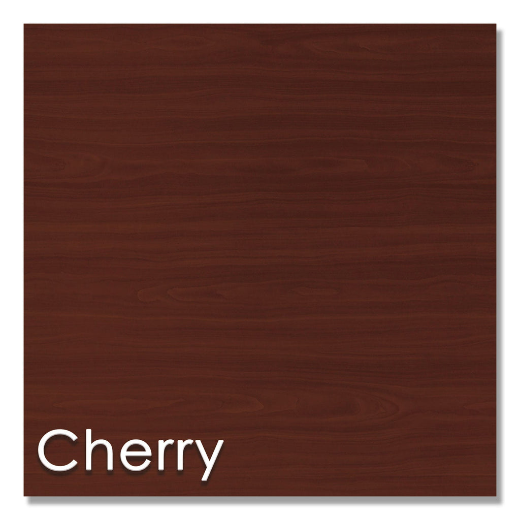 Linea Italia Trento Line L-Shaped Desk, 59.13" x 59.13" x 29.5", Cherry