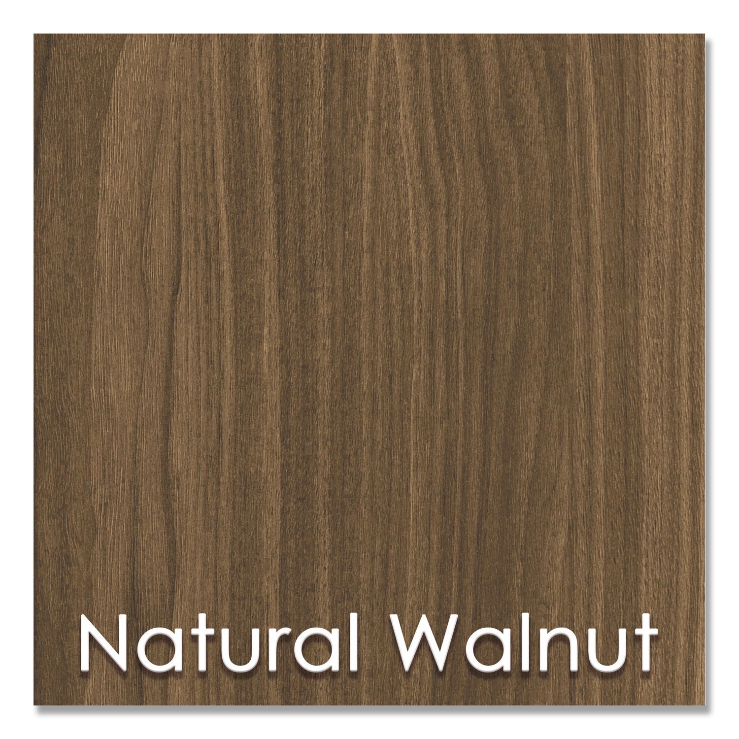Linea Italia Urban Series L- Shaped Desk, 59" x 59" x 29.5", Natural Walnut