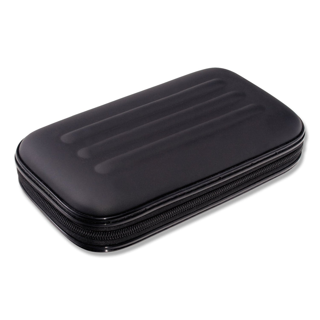 Innovative Storage Designs Large Soft-Sided Pencil Case, Fabric, 2 x 8.75 x 5.25, Black