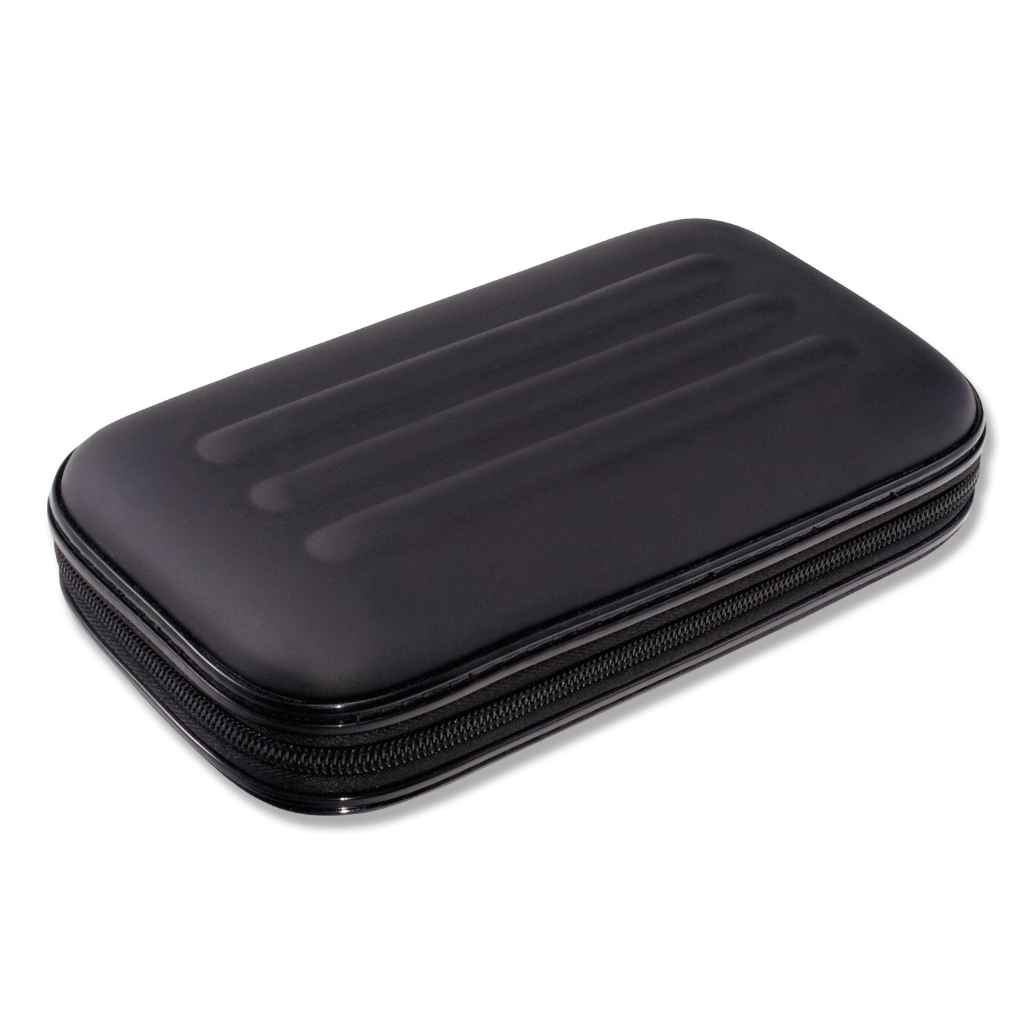 Innovative Storage Designs Large Soft-Sided Pencil Case, Fabric, 2 x 8.75 x 5.25, Black