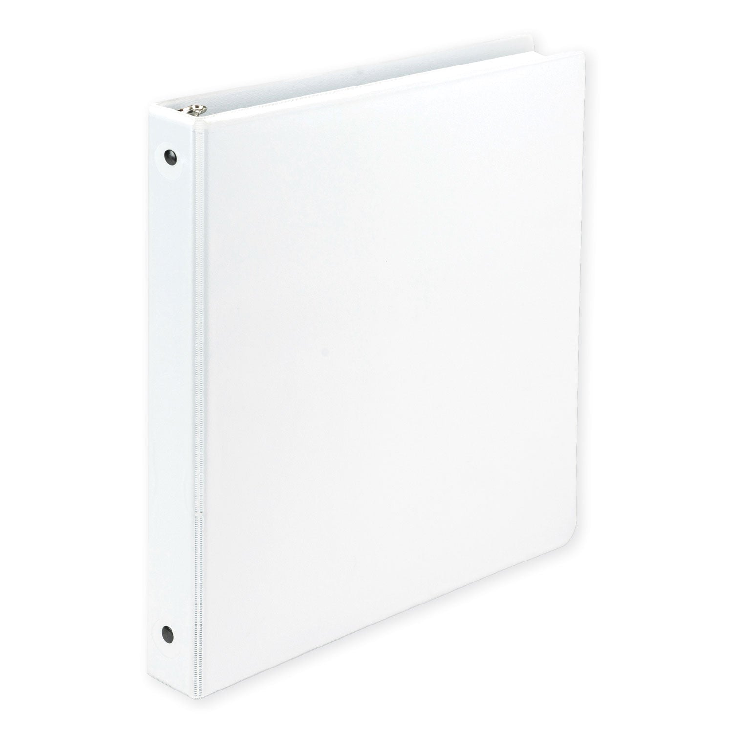 Samsill Earth's Choice Biobased Economy Round Ring View Binders, 3 Rings, 1" Capacity, 11 x 8.5, White