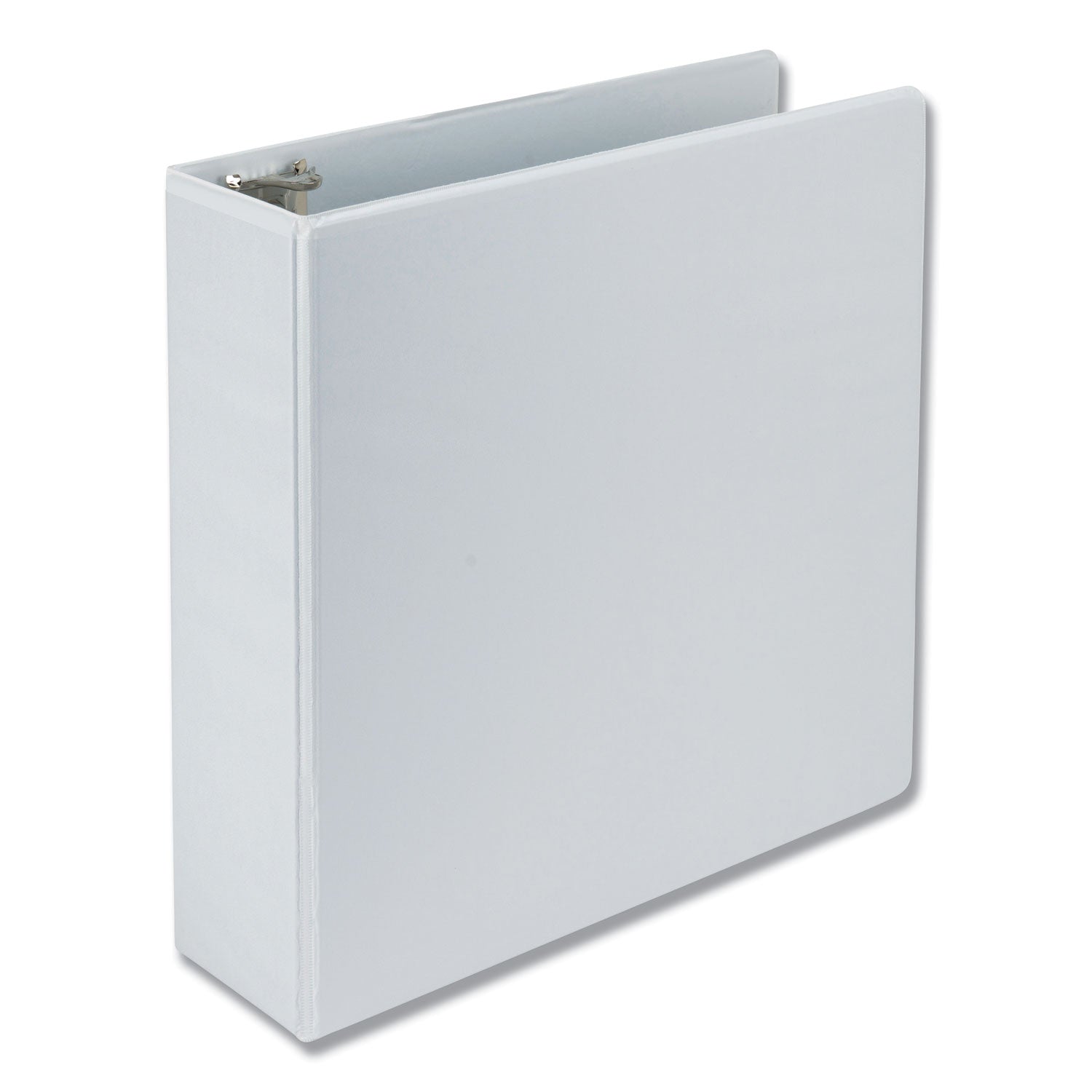 Samsill Earth's Choice Biobased D-Ring View Binder, 3 Rings, 3" Capacity, 11 x 8.5, White