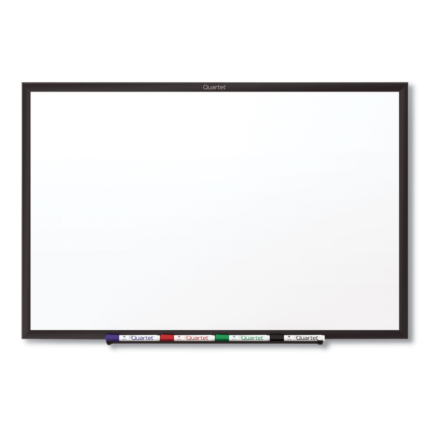 Quartet Classic Series Total Erase Dry Erase Board, 60 x 36, White Surface, Black Frame