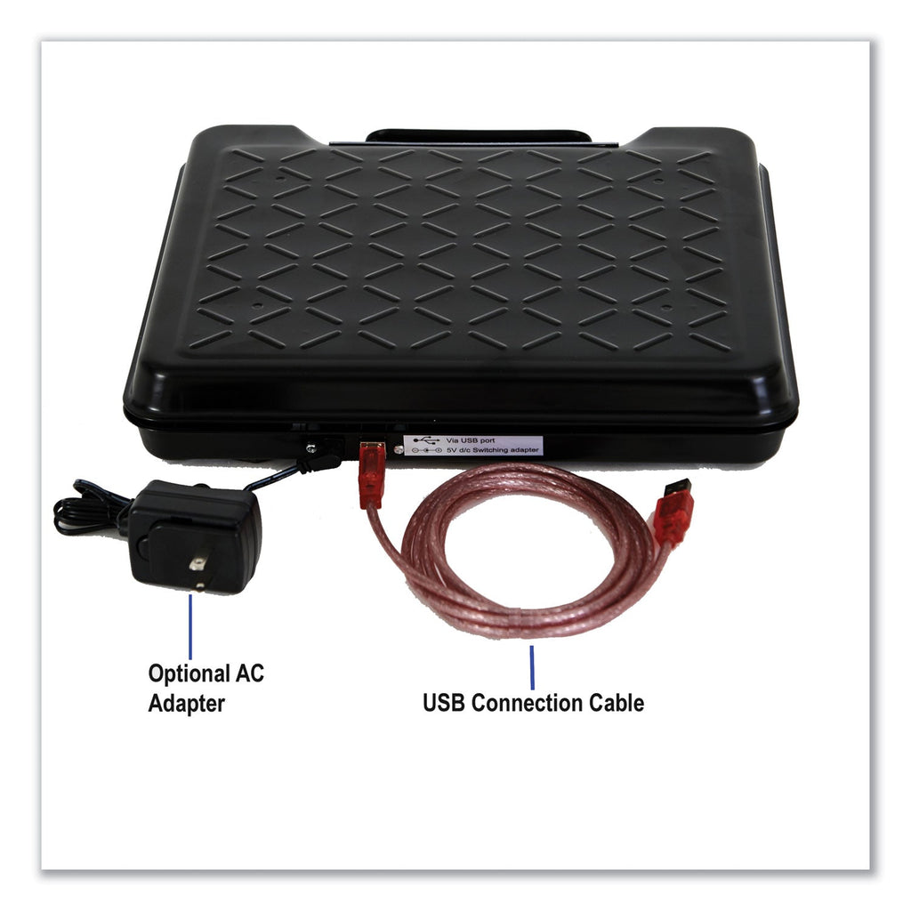 Brecknell Portable Electronic Utility Bench Scale, 250 lb Capacity, 12.5 x 10.95 x 2.2  Platform