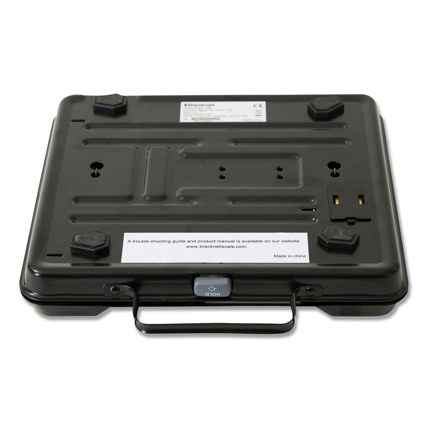 Brecknell Portable Electronic Utility Bench Scale, 250 lb Capacity, 12.5 x 10.95 x 2.2  Platform