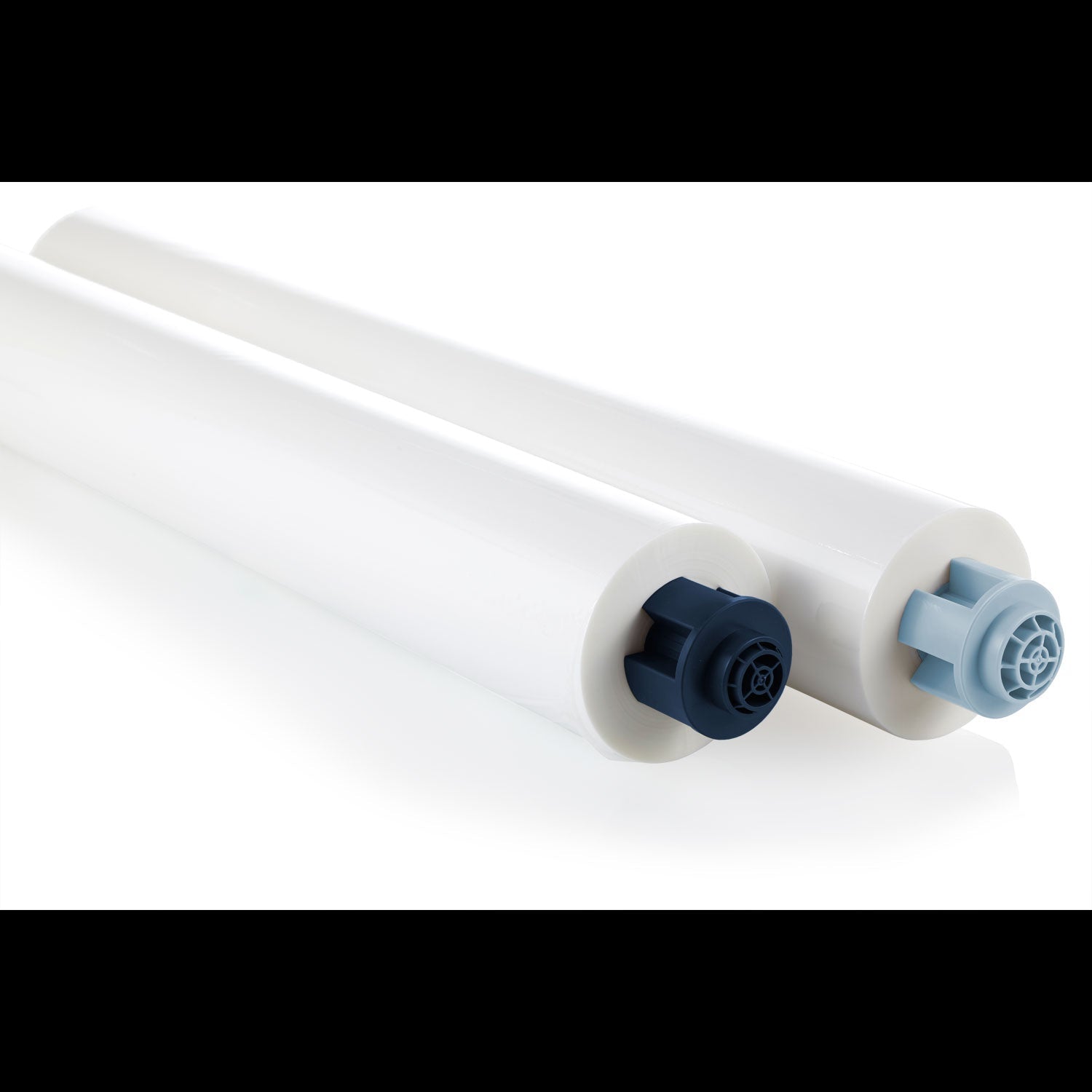 GBC Pinnacle 27 EZLoad Roll Film, 3 mil, 25" x 250 ft, Gloss Clear, 2/Box