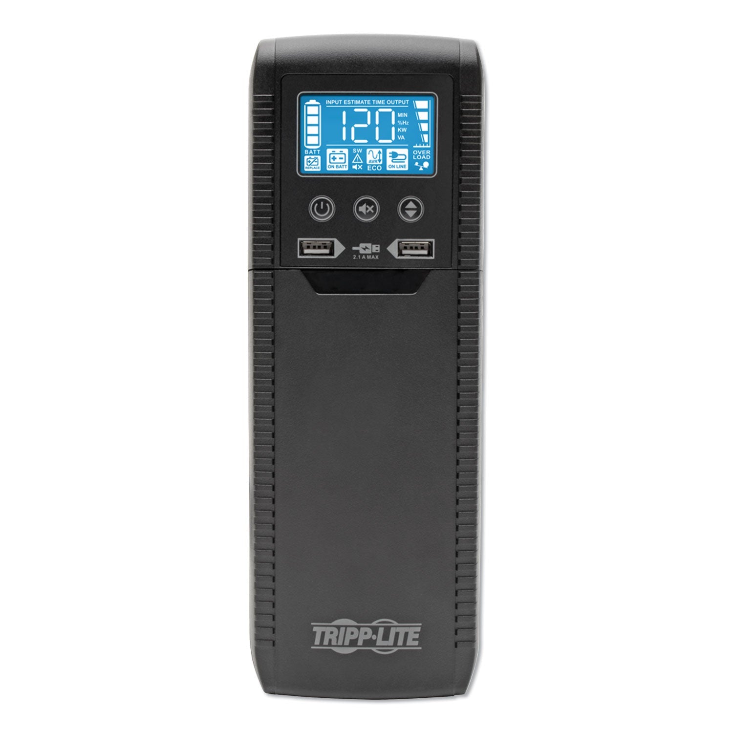 Tripp Lite ECO Series Desktop UPS Systems with USB Monitoring, 8 Outlets, 1,000 VA, 316 J