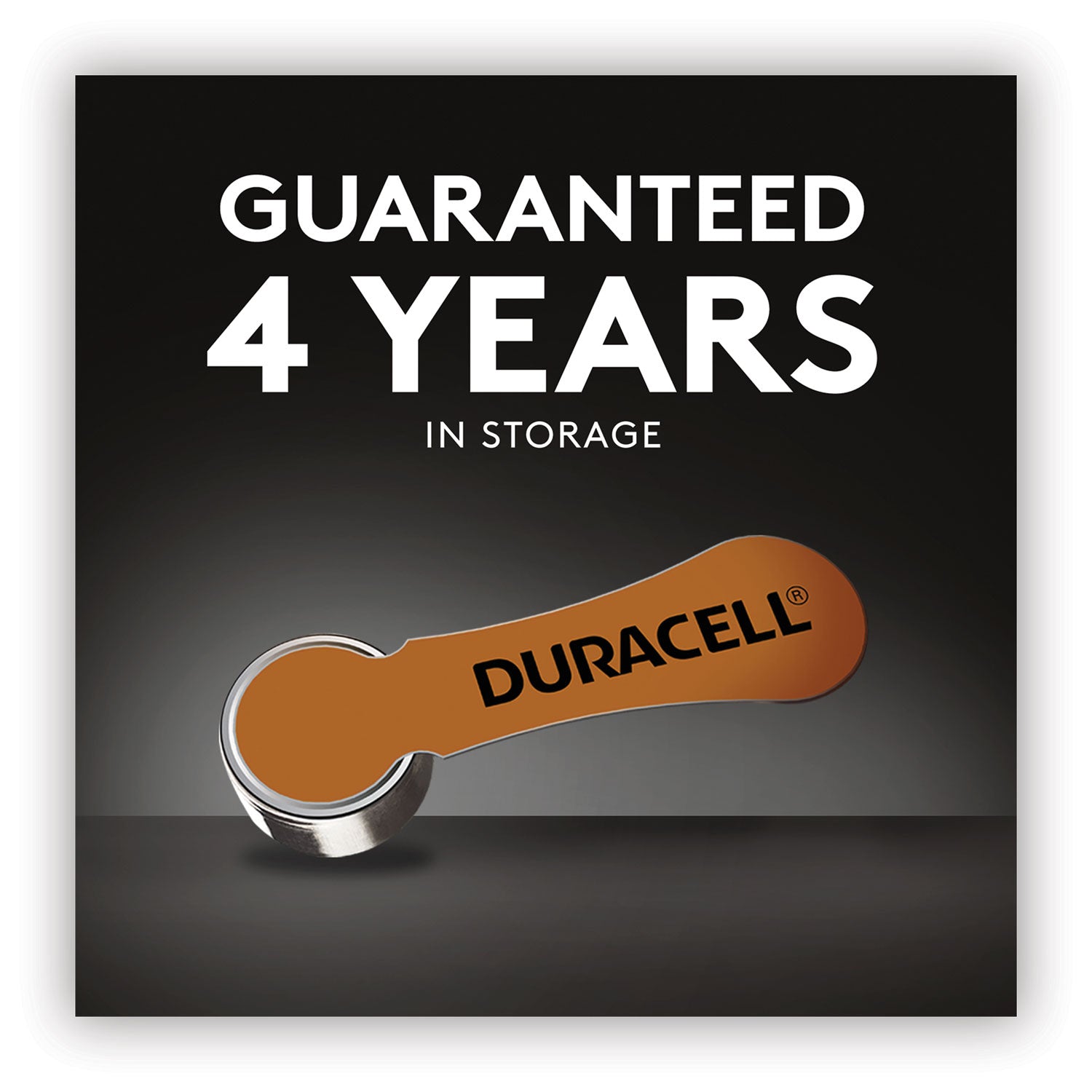 Duracell Hearing Aid Battery, #10, 16/Pack