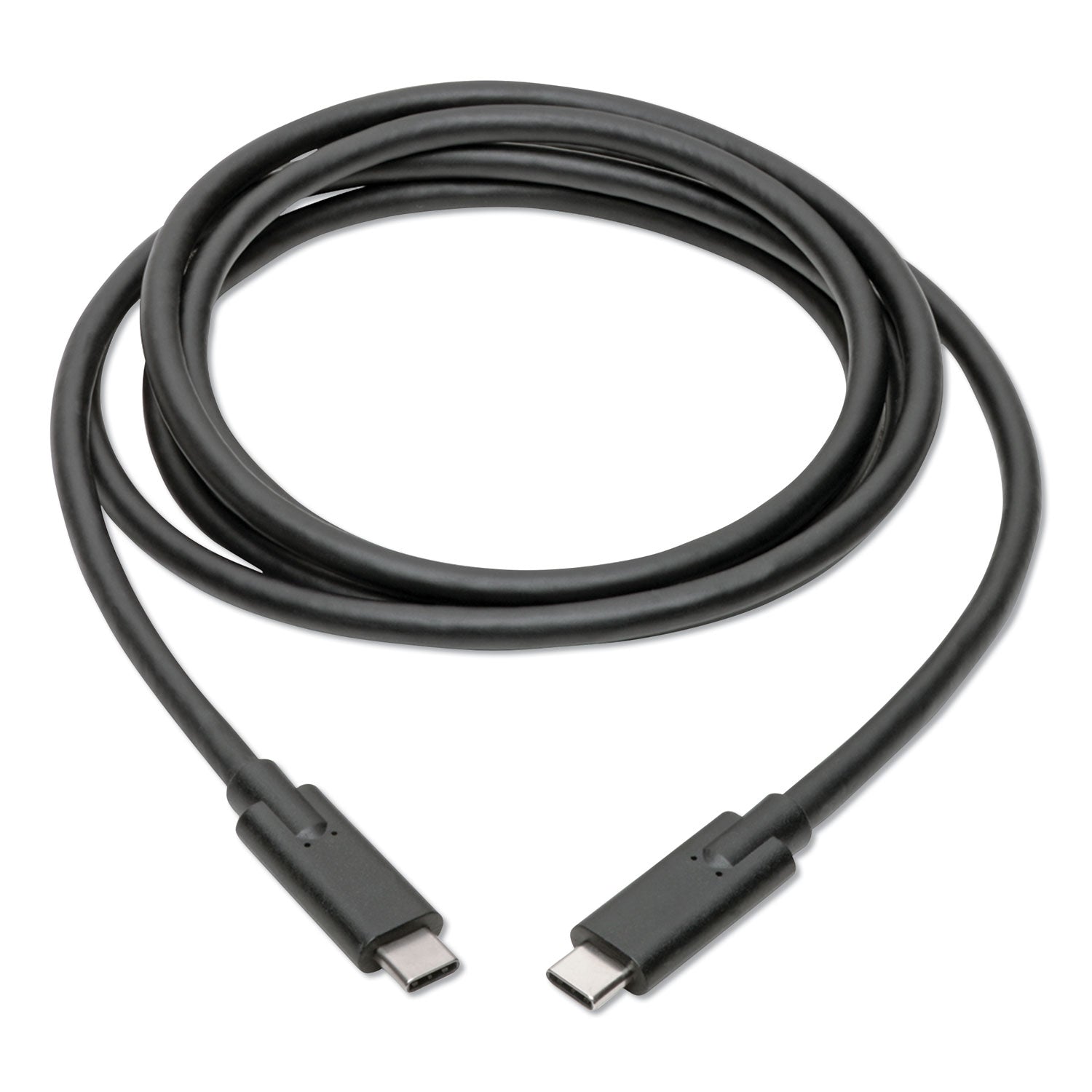 Tripp Lite USB 3.1 Gen 1 (5 Gbps) Cable, USB Type-C (USB-C) to USB Type-C (M/M), 5 A, 6 ft, Black
