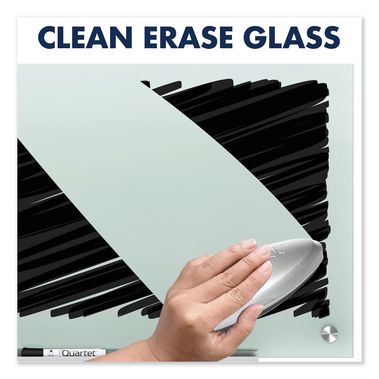 Quartet Infinity Glass Marker Board, Frosted, 48 x 36