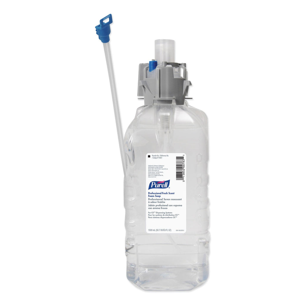 PURELL Professional Fresh Scent Foam Soap, For CX, CXi, CXT Dispensers, 1,500 mL
