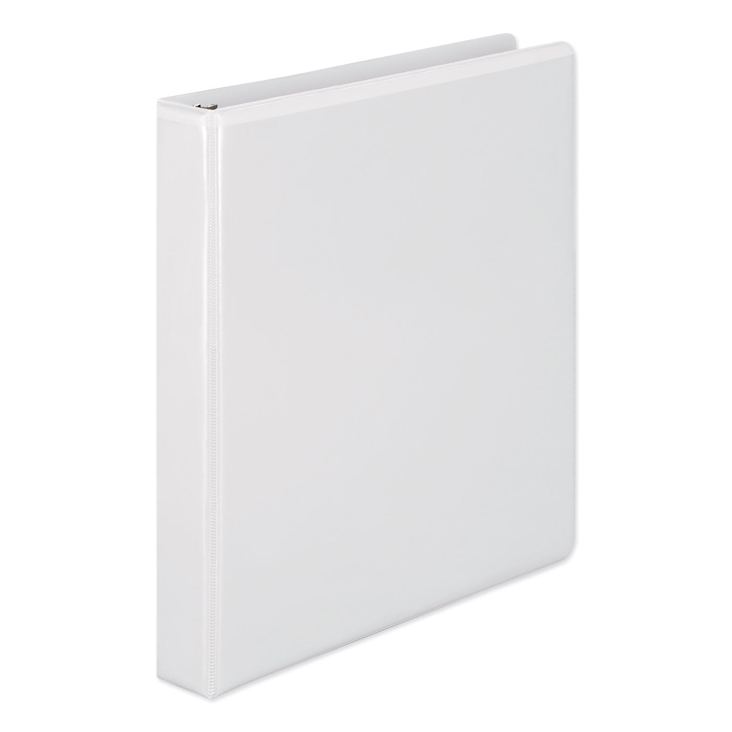 Wilson Jones Heavy-Duty Round Ring View Binder with Extra-Durable Hinge, 3 Rings, 1" Capacity, 11 x 8.5, White