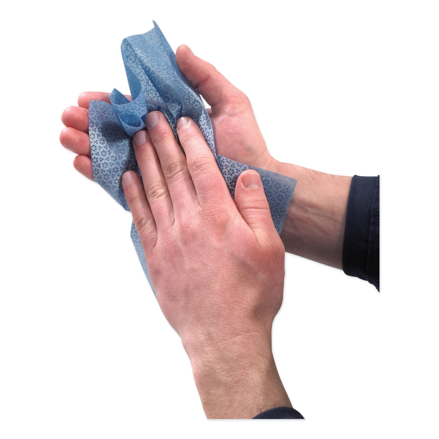 GOJO FAST TOWELS Hand Cleaning Towels, 2-Ply, 7.75 x 11, Fresh Citrus, Blue, 60/Pack, 6 Packs/Carton
