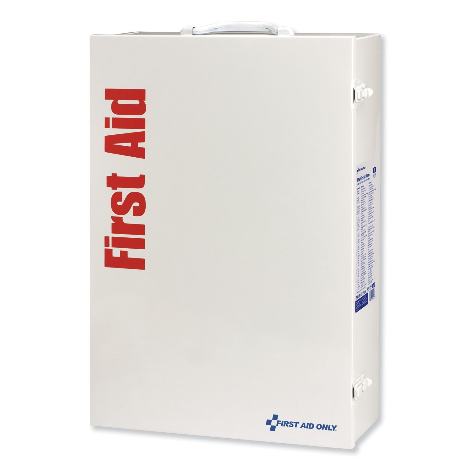 First Aid Only ANSI Class B+ 4 Shelf First Aid Station with Medications, 1,461 Pieces, Metal Case