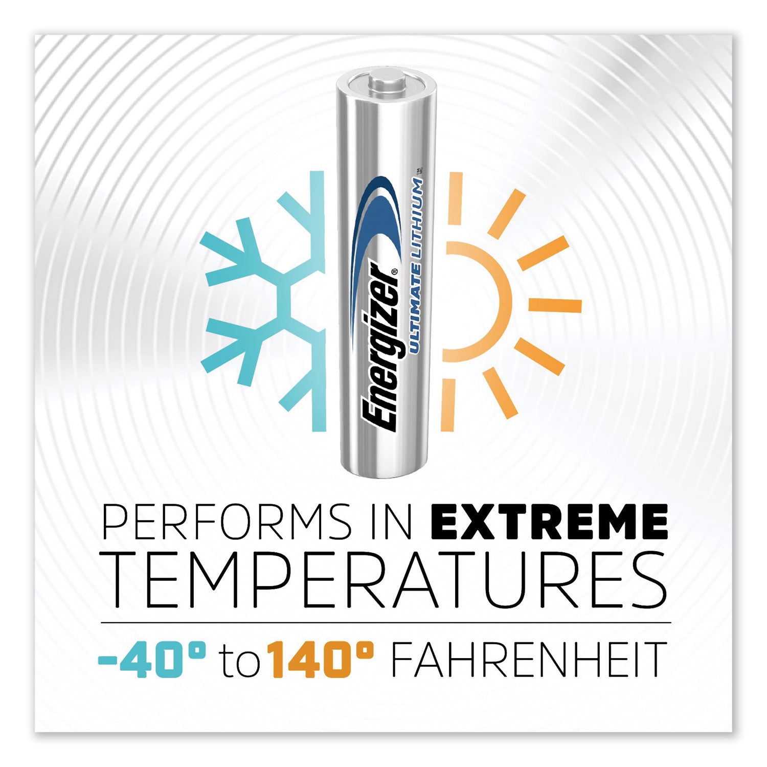 Energizer Ultimate Lithium AAA Batteries, 1.5 V, 4/Pack