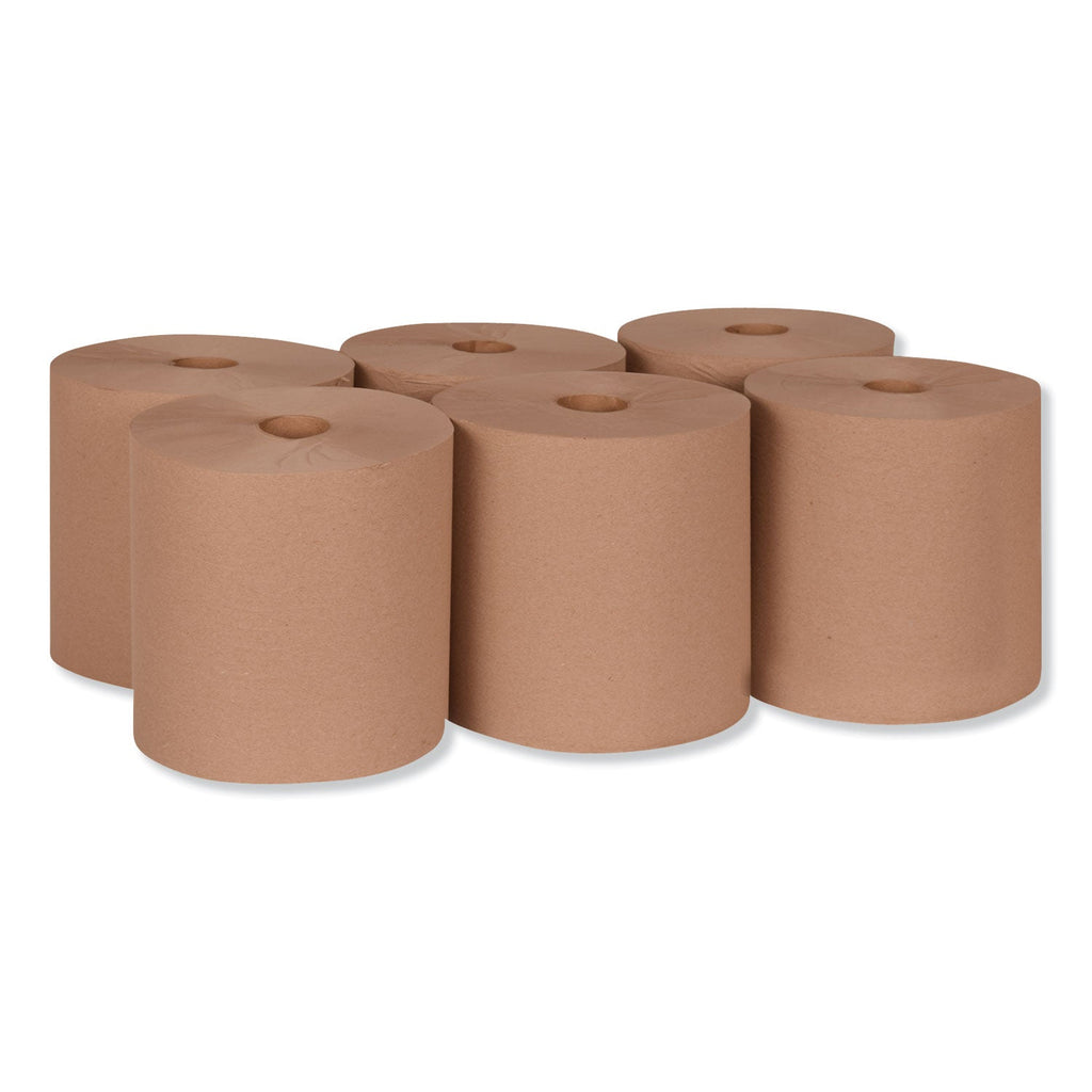 Tork Hardwound Roll Towel, 7.88" x 1,000 ft, Natural, 6 Rolls/Carton