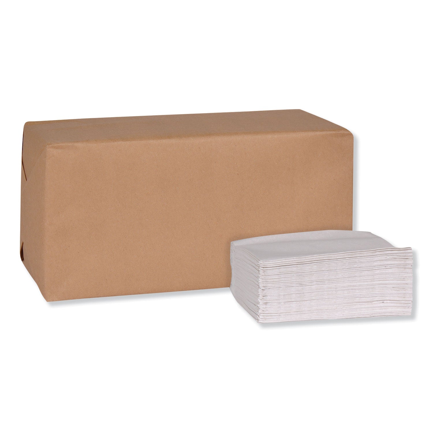 Tork Universal Masterfold Dispenser Napkins, 1-Ply, 13" x 12", White, 6000/Carton