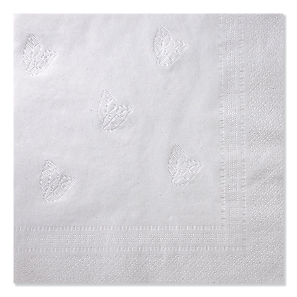 Tork Advanced Dinner Napkins, 2-Ply, 15" x 16.25", White, 375/Pack, 8 Packs/Carton