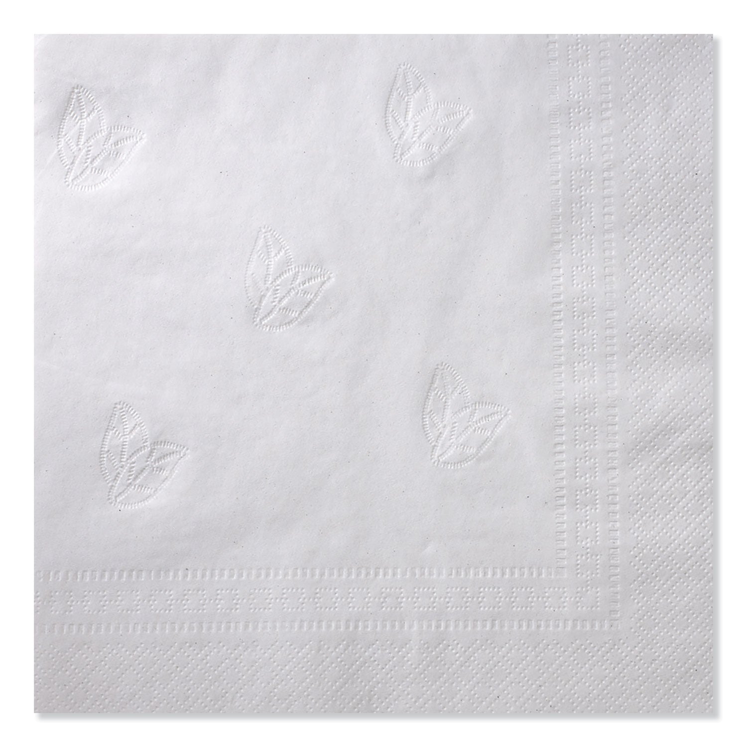 Tork Advanced Dinner Napkins, 2-Ply, 15" x 16.25", White, 375/Pack, 8 Packs/Carton