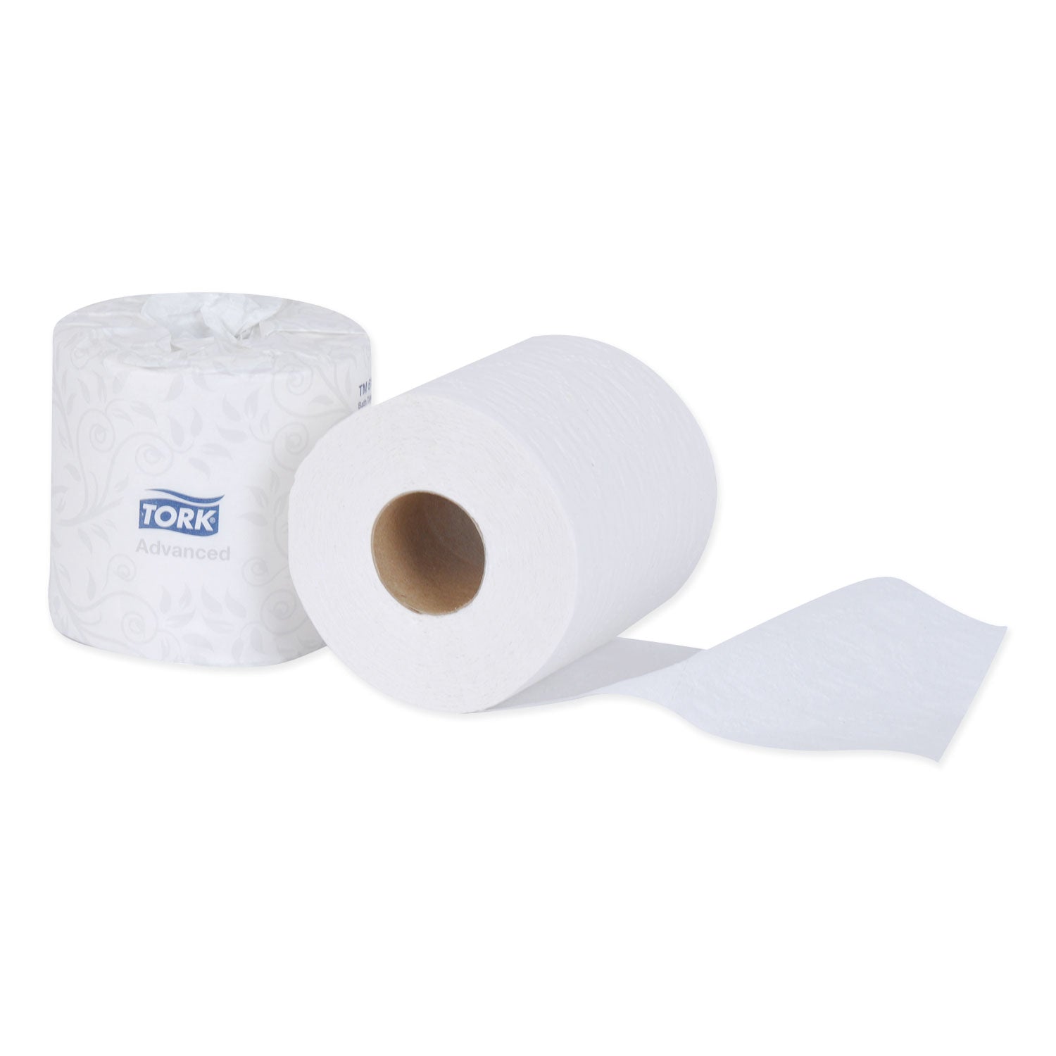 Tork Advanced Bath Tissue, Septic Safe, 2-Ply, White, 500 Sheets/Roll, 48 Rolls/Carton