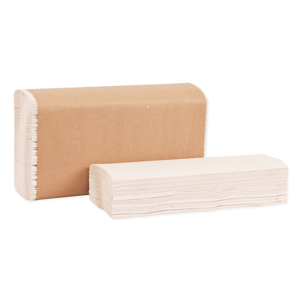 Tork Multifold Towels, 9.13 x 9.5, Natural White, 250/Pack, 16 Packs/Carton