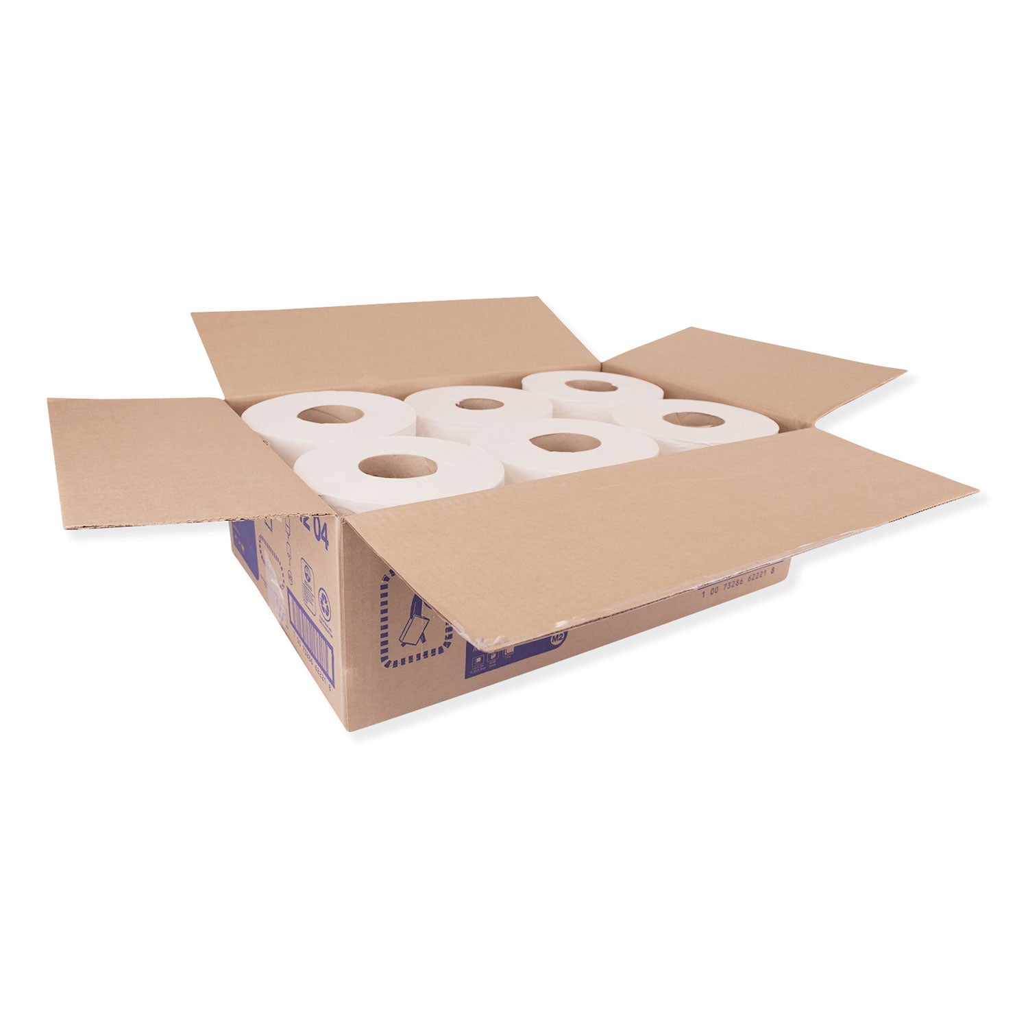 Tork Centerfeed Hand Towel, 2-Ply, 7.6 x 11.8, White, 600/Roll, 6 Rolls/Carton