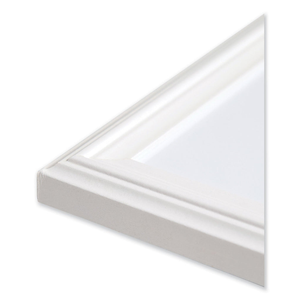 U Brands Magnetic Dry Erase Board with Decor Frame, 30 x 20, White Surface and Frame