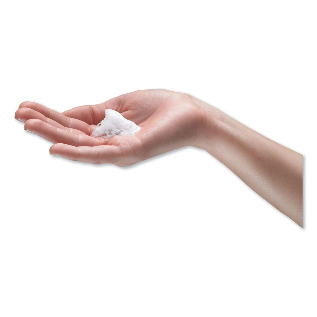 GOJO Clear and Mild Foam Handwash Refill, For ADX-7 Dispenser, Fragrance-Free, 700 mL, Clear, 4/Carton