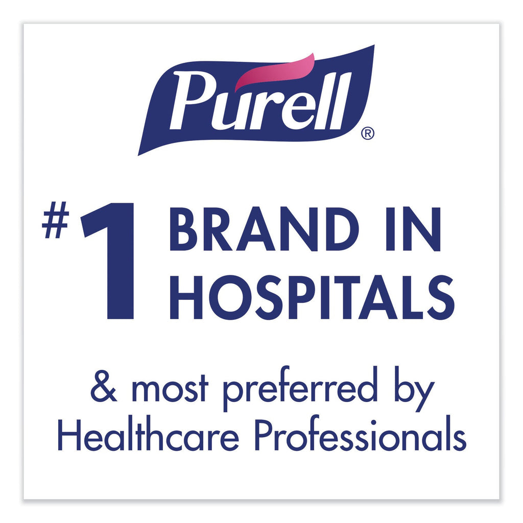 PURELL Advanced Refreshing Gel Hand Sanitizer, 8 oz Pump Bottle, Clean Scent, 12/Carton