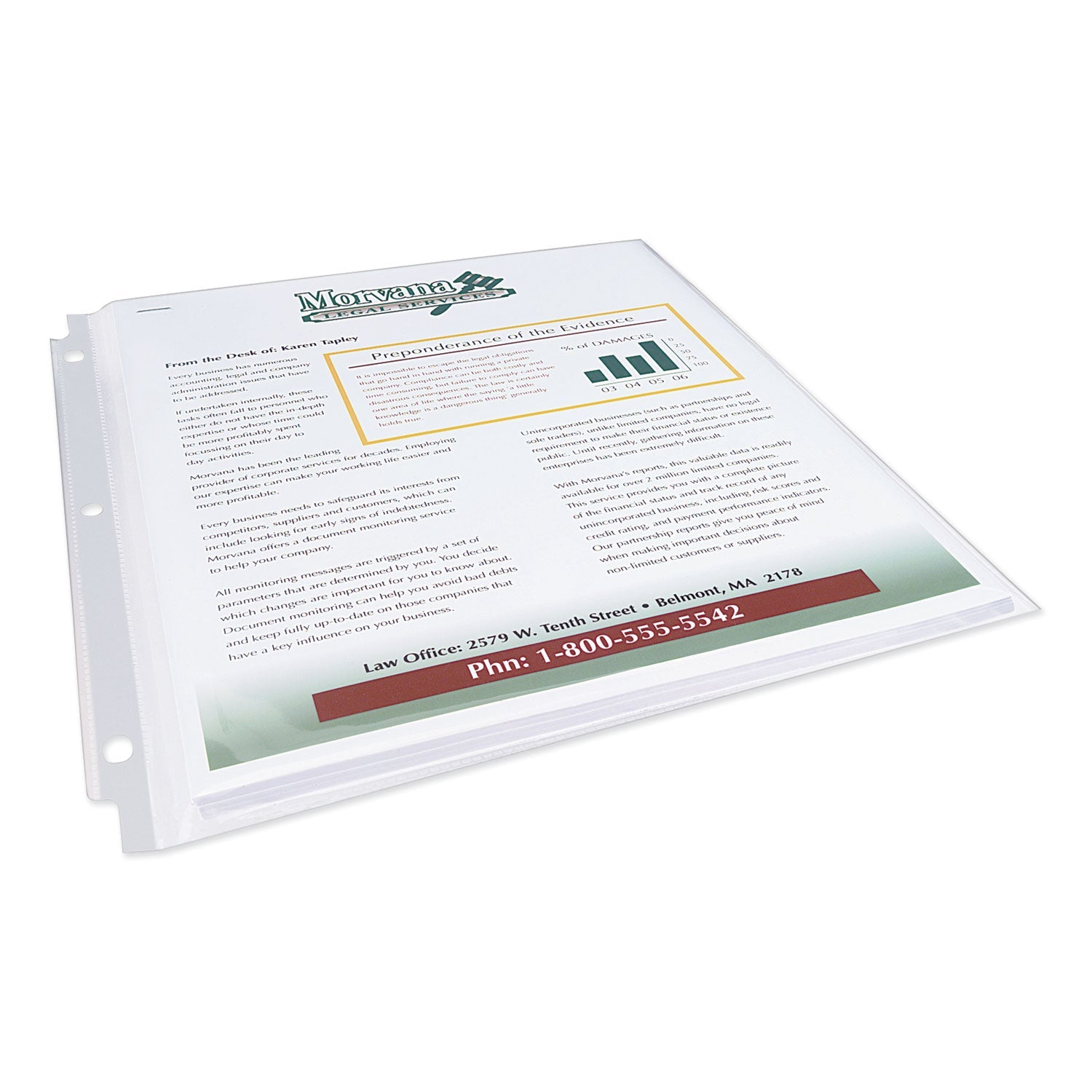 Avery Multi-Page Top-Load Sheet Protectors, Heavy Gauge, Letter, Clear, 25/Pack