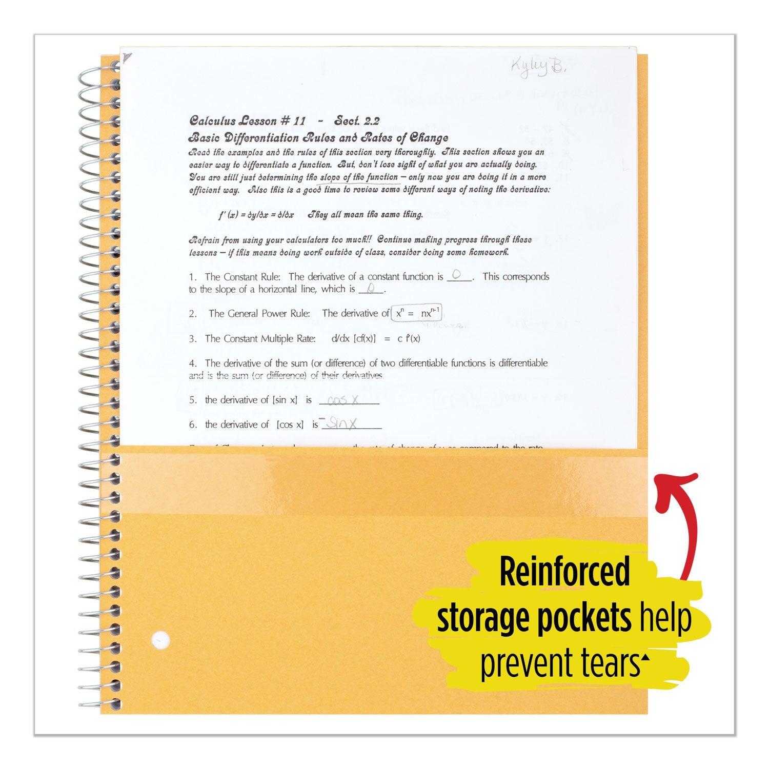 Five Star Wirebound Notebook, 1 Subject, Medium/College Rule, Randomly Assorted Covers, 11 x 8.5, 100 Sheets