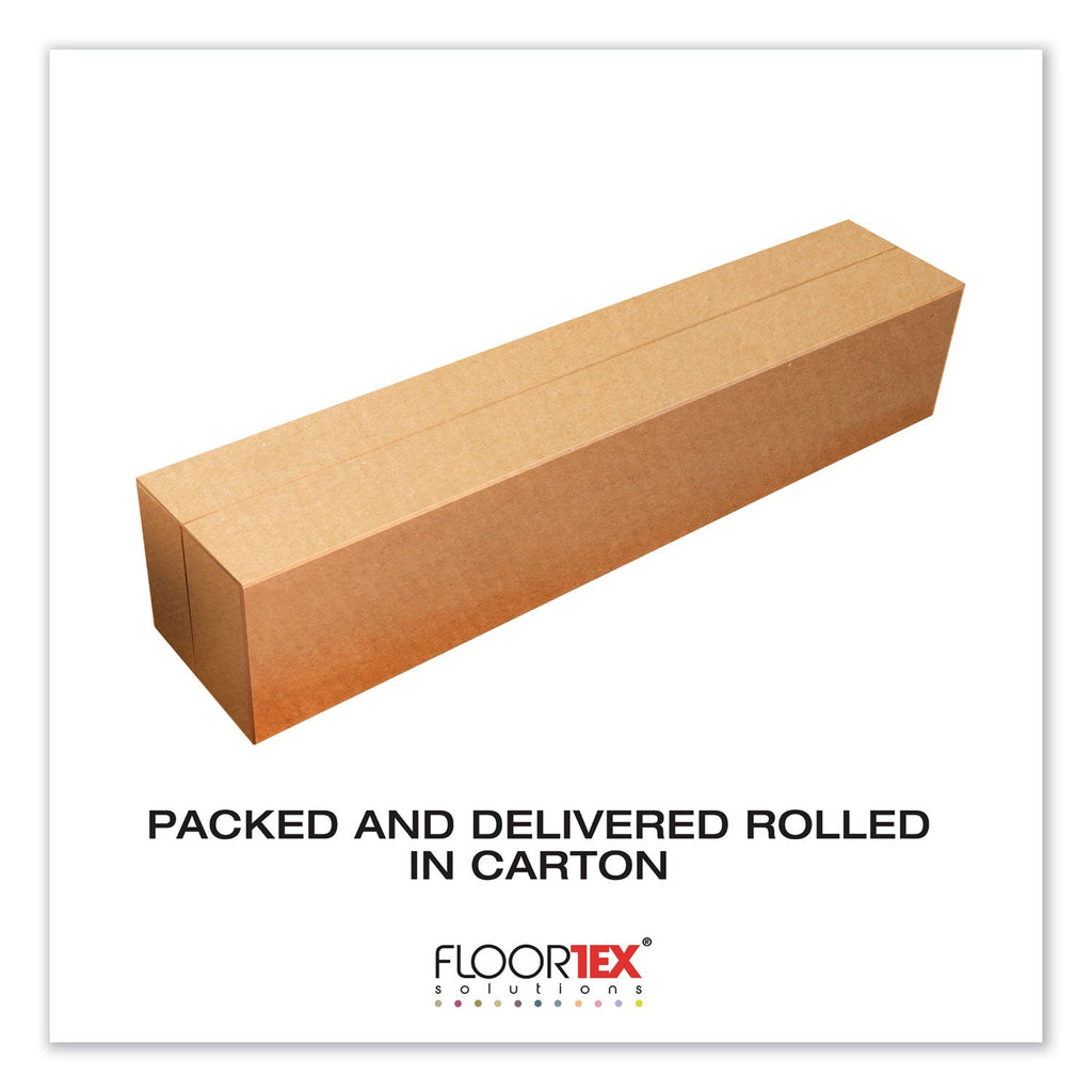 Floortex Cleartex Ultimat XXL Polycarb. Square General Office Mat for Carpets, 60 x 60, Clear
