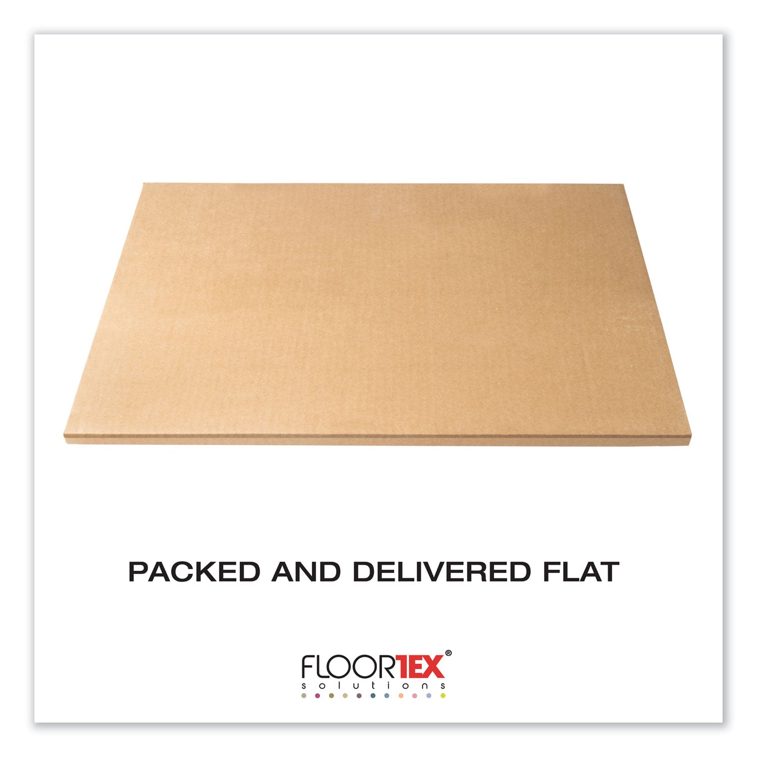 Floortex Cleartex Ultimat Polycarbonate Chair Mat for Low/Medium Pile Carpet, 35 x 47, Clear