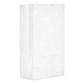 General Grocery Paper Bags, 40 lb Capacity, #12, 7.06" x 4.5" x 13.75", White, 500 Bags