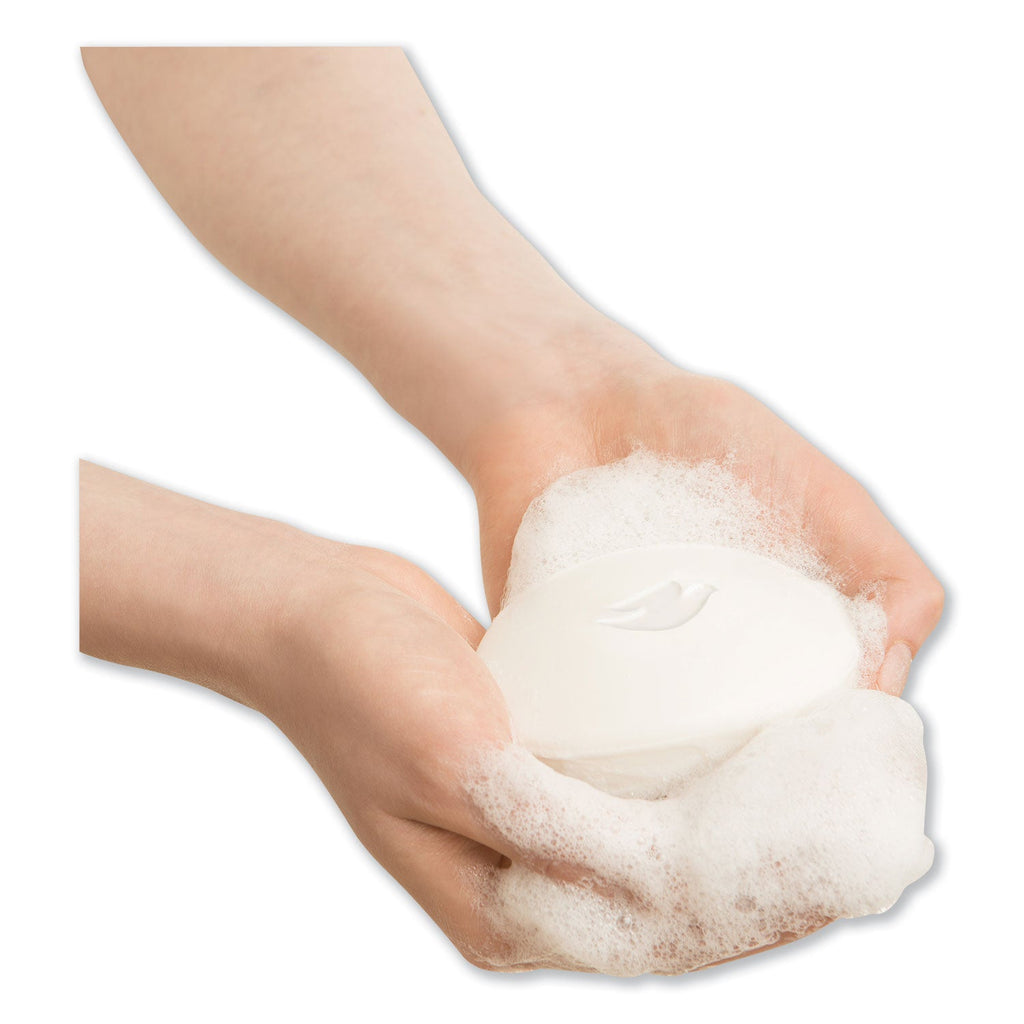 Dove White Beauty Bar, Light Scent, 3.17 oz, 3/Pack