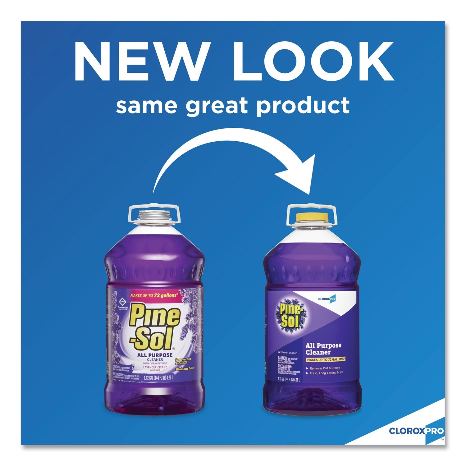 Pine-Sol All Purpose Cleaner, Lavender Clean, 144 oz Bottle