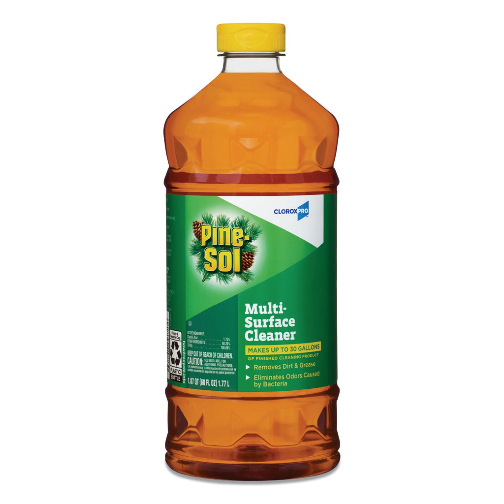 Pine-Sol Multi-Surface Cleaner Disinfectant, Pine, 60oz Bottle, 6 Bottles/Carton