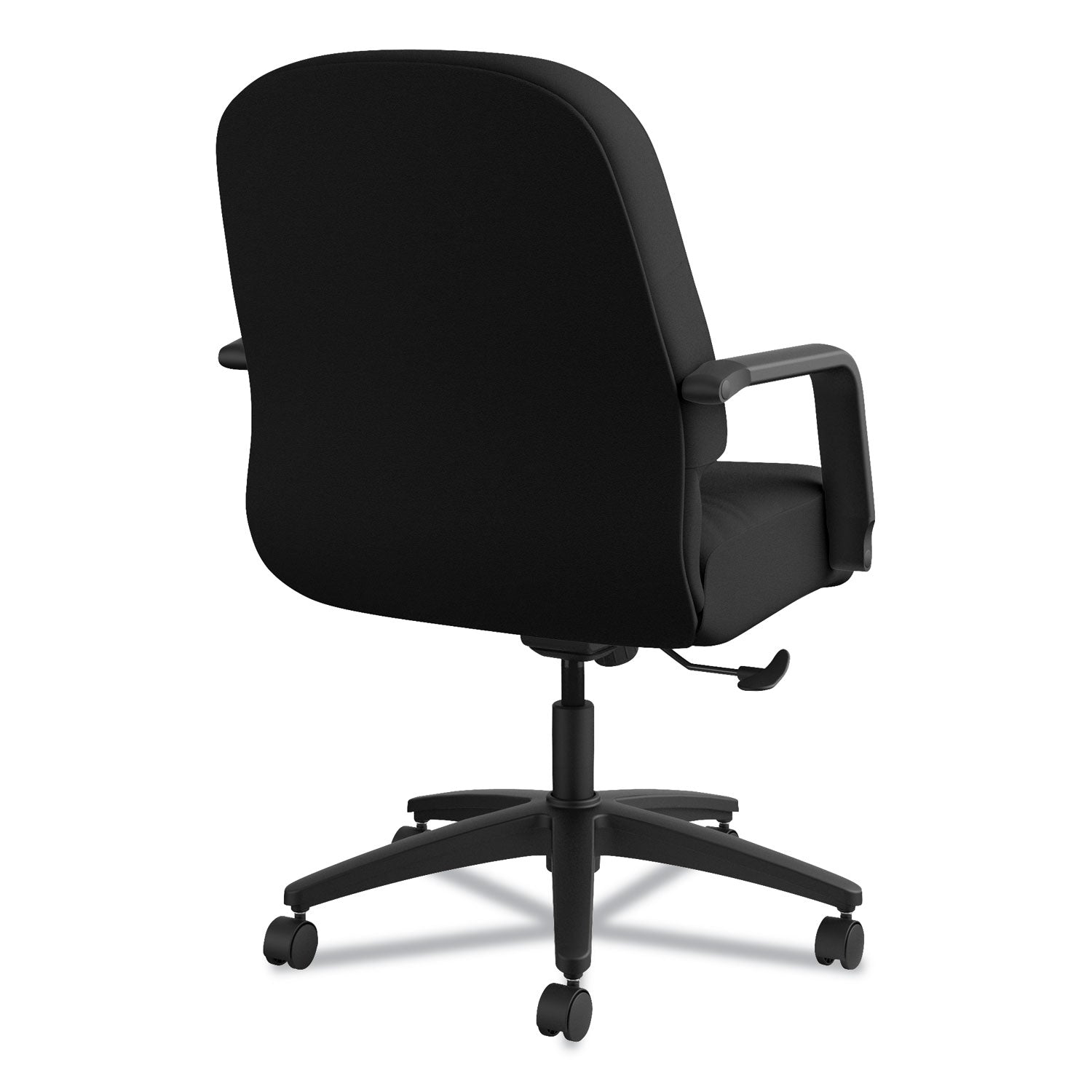HON Pillow-Soft 2090 Series Managerial Mid-Back Swivel/Tilt Chair, Supports Up to 300 lb, 17" to 21" Seat Height, Black