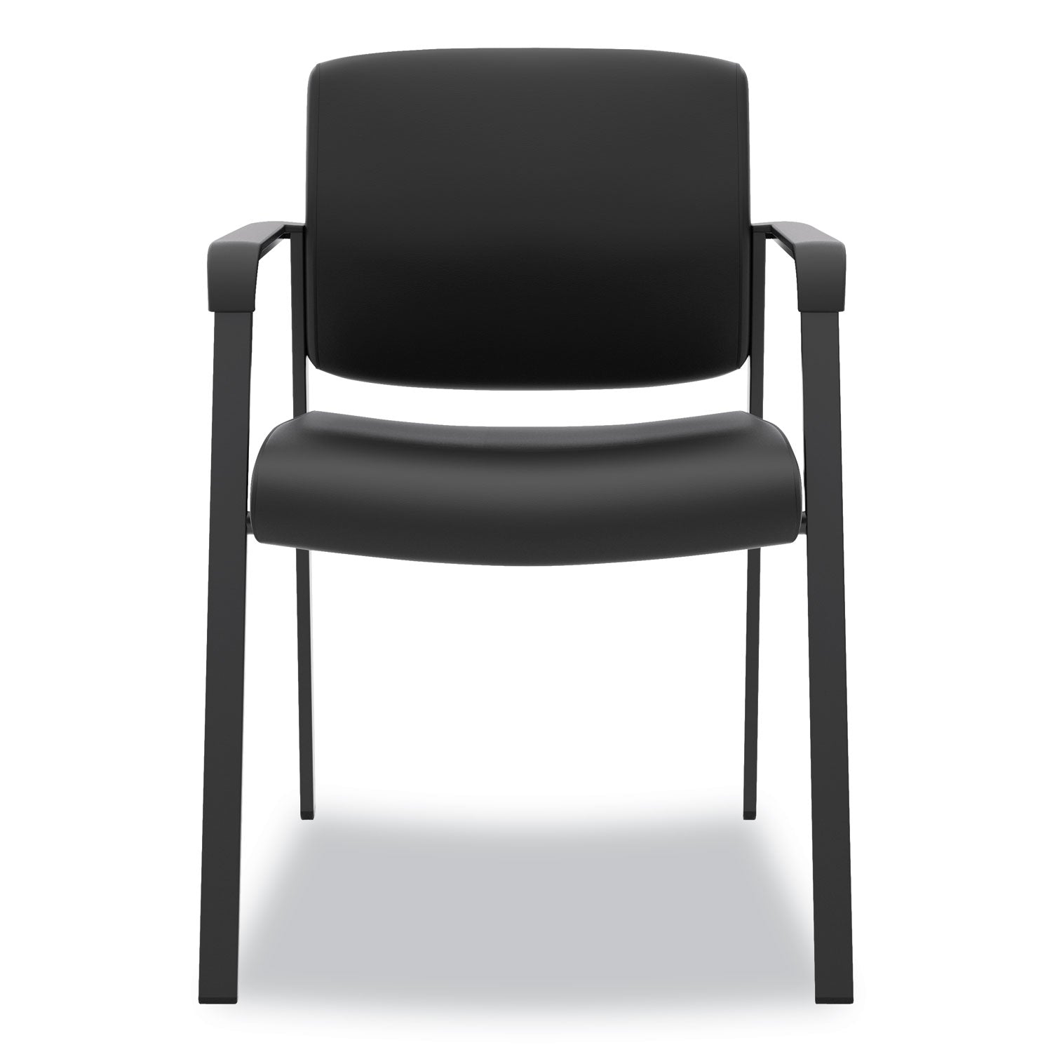 HON HVL605 Guest Chair, 23.5" x 24" x 35", Black