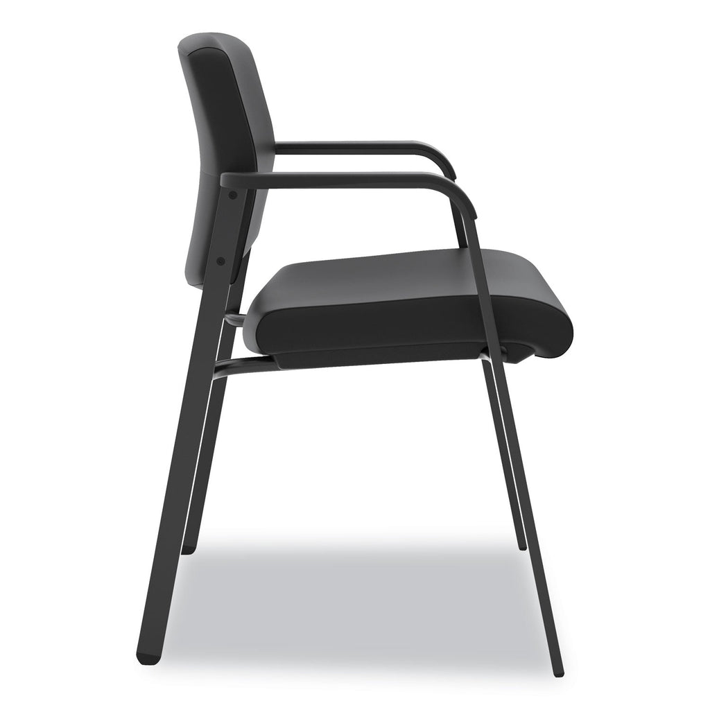 HON HVL605 Guest Chair, 23.5" x 24" x 35", Black