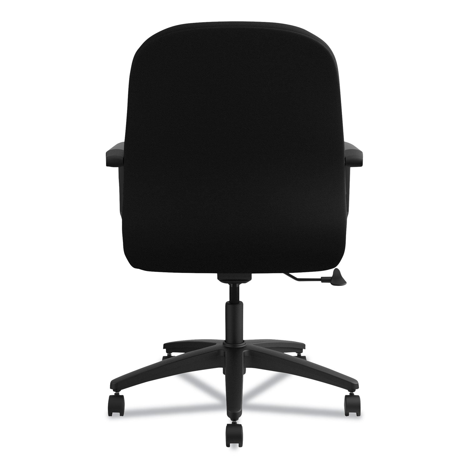 HON Pillow-Soft 2090 Series Managerial Mid-Back Swivel/Tilt Chair, Supports Up to 300 lb, 17" to 21" Seat Height, Black