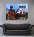 I'm Not Here To Fit Into Your World I'm Here To Make My Own Canvas Wall Art, Motivational Canvas Art, Office Decor, Hustle Art