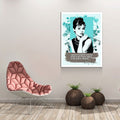 Audrey Hepburn Quote Canvas Wall Art, I Believe In Being Strong When Everything Seems To Be Going Wrong, Audrey Hepburn Art