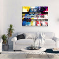 Start Where You Are Use What You Have Do What You Can Canvas Wall Art, Office Decor, Inspirational Quote, Motivational Wall Decor