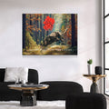 Dreams Weigh More Than Excuses Canvas Wall Art, Motivational Decor, Inspirational Decor, Office Decor, Elephant Balloons