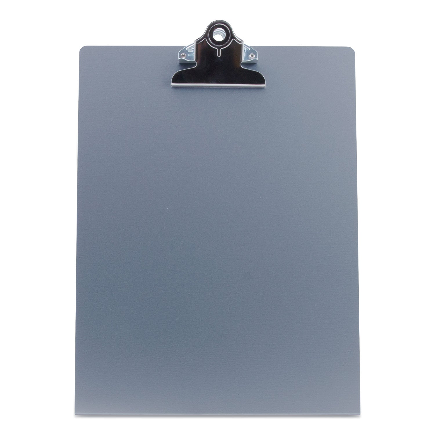 Saunders Free Standing Clipboard, Portrait Orientation, 1" Clip Capacity, Holds 8.5 x 11 Sheets, Silver