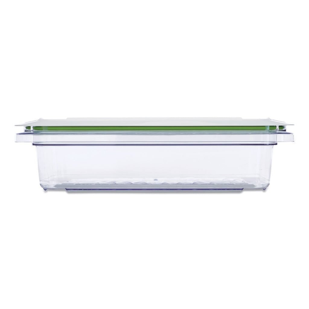 Rubbermaid FreshWorks Produce Saver, 8 gal, 18 x 6.3 x 6.79, Clear/Green, Plastic