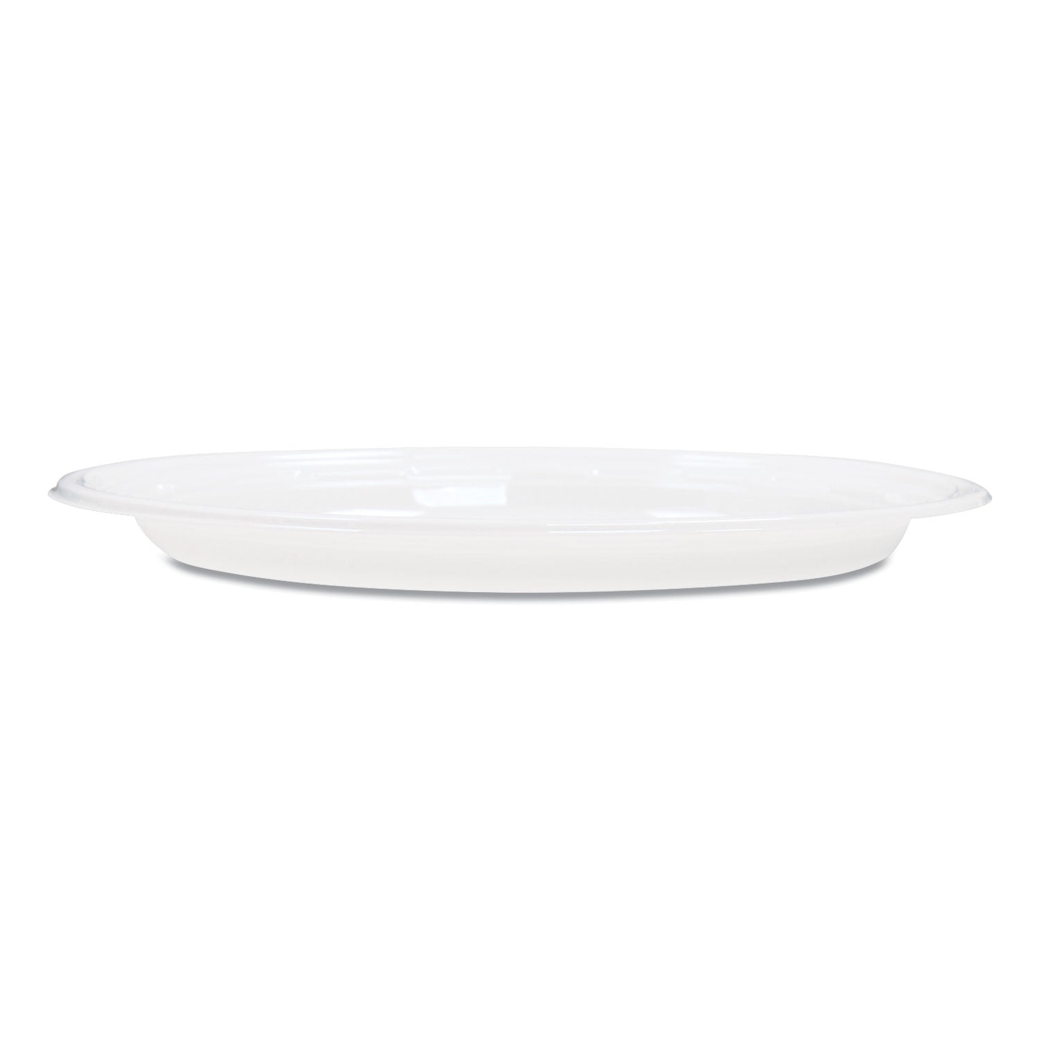 Dart Famous Service Plastic Dinnerware, Plate, 6" dia, White, 125/Pack