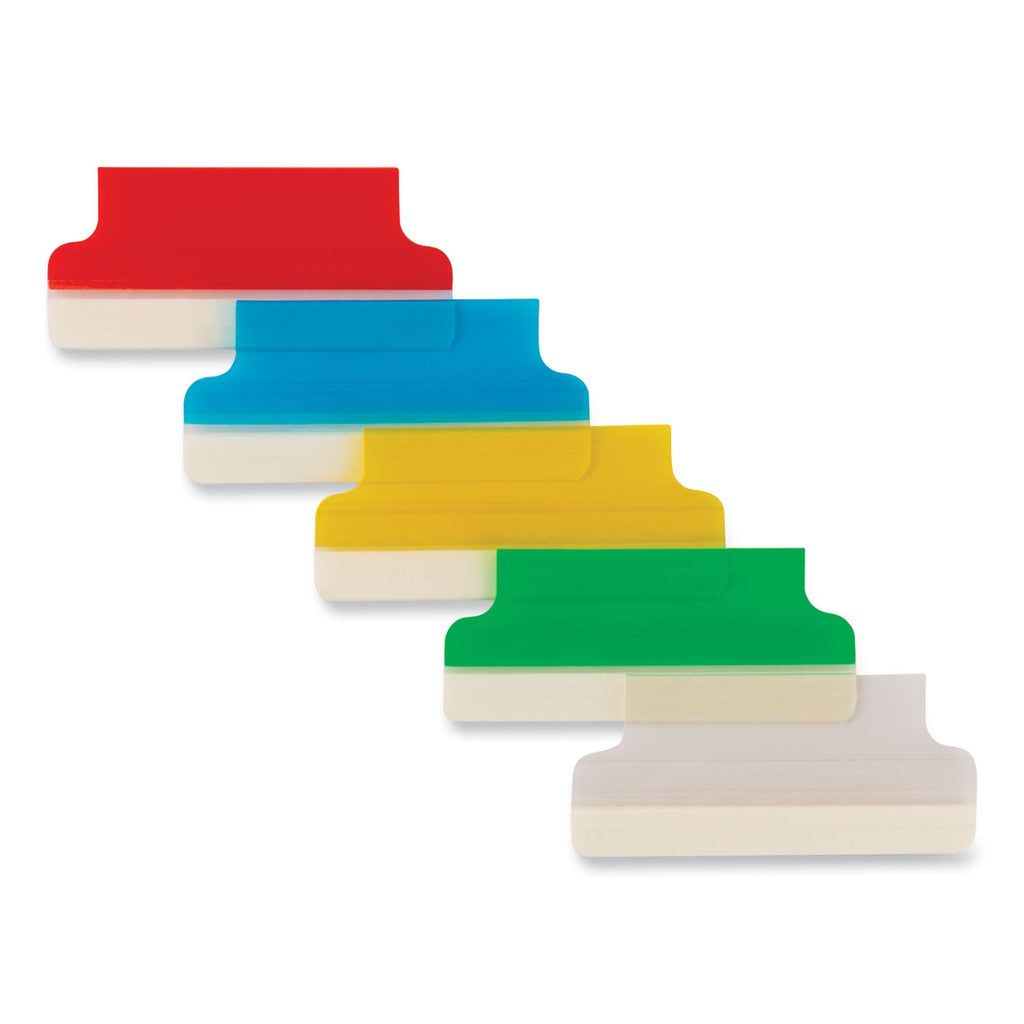 Avery Insertable Index Tabs with Printable Inserts, 1/5-Cut, Assorted Colors, 1.5" Wide, 25/Pack
