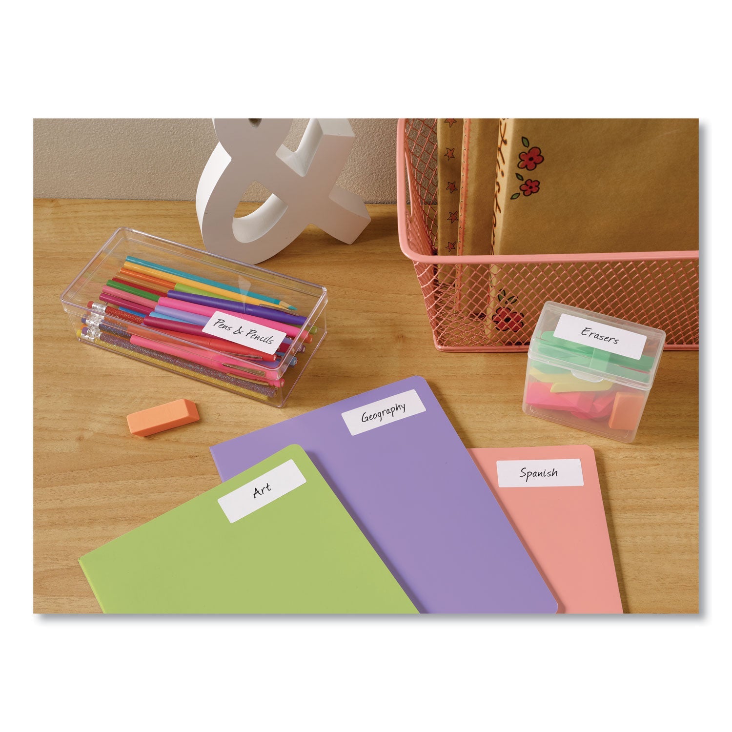 Avery Easy Peel White Address Labels w/ Sure Feed Technology, Laser Printers, 1 x 2.63, White, 30/Sheet, 500 Sheets/Box